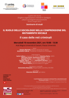 locandina, ruolo delle sociologie comprensione