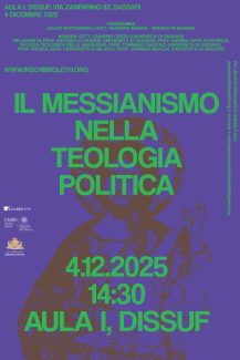 Locandina 4/12/2025 "Il messianismo nella teologia politica"